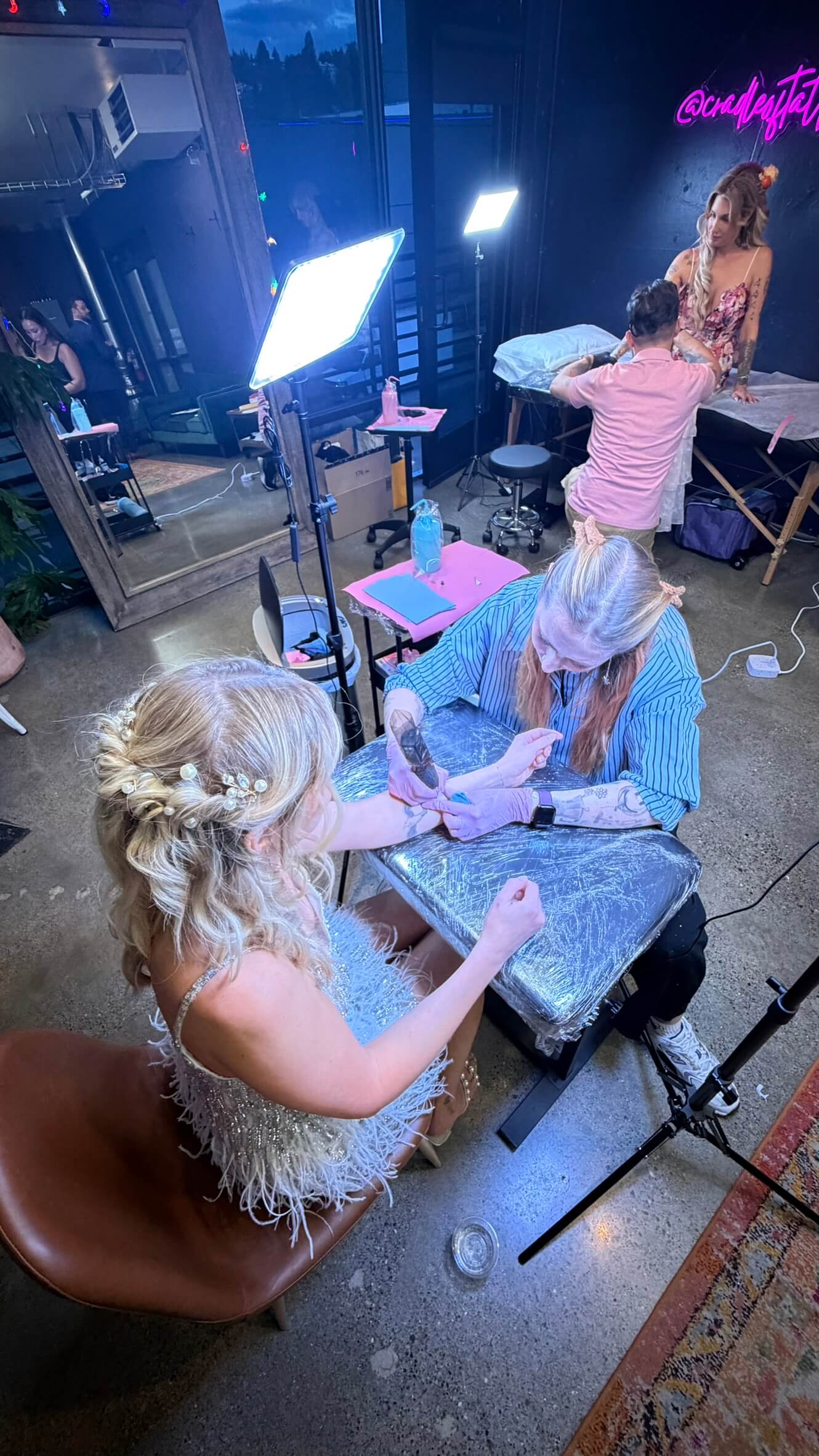 Live Tattoo Session
